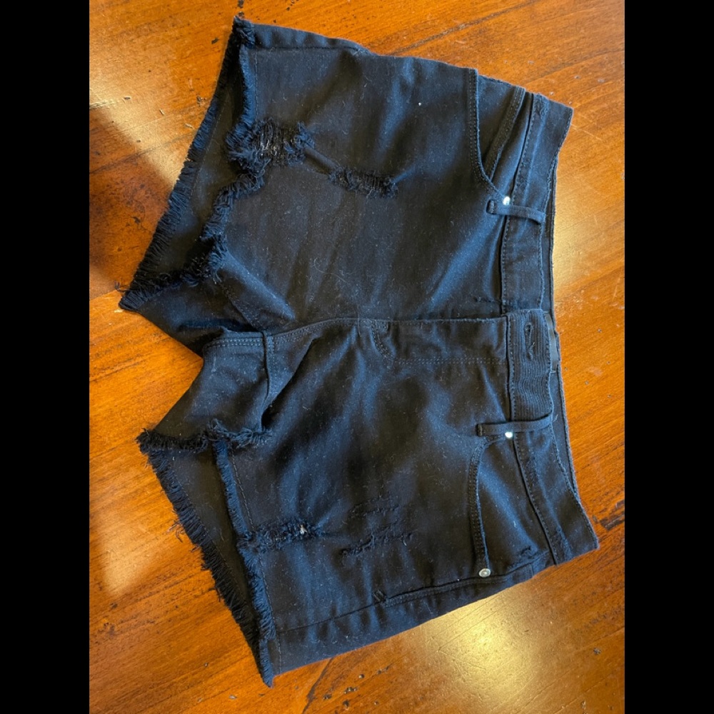 RTA Revolve Distressed Jean Shorts
